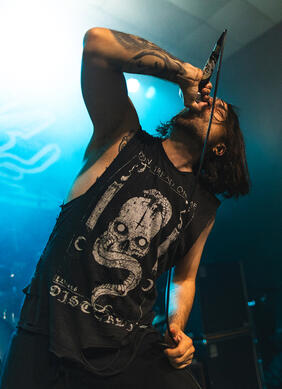 Me performing at a show